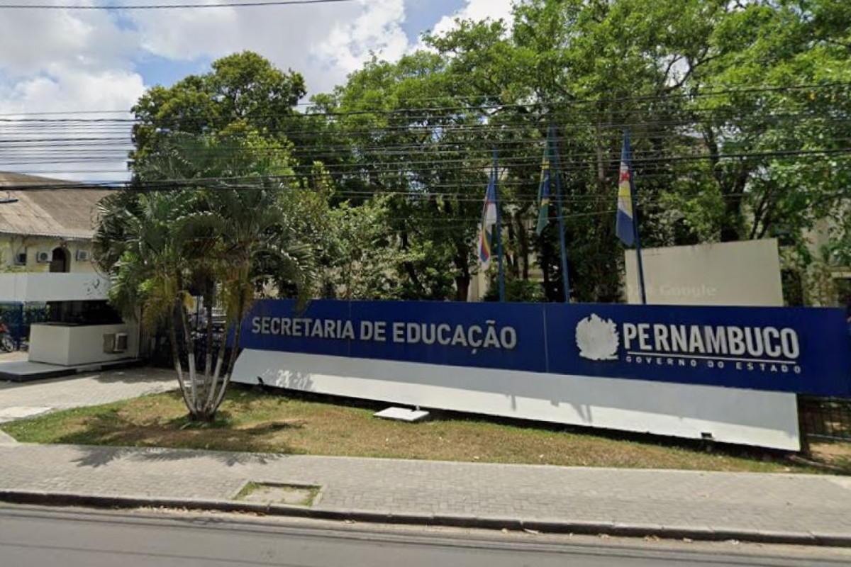 Secretaria de Educação do Estado de Pernambuco (Foto: Reprodução/Google Street View) Secretaria de Educação do Estado de Pernambuco /Foto: Reprodução/Google Street View