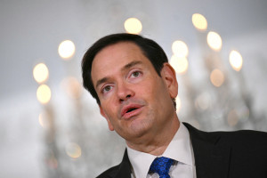

 Chefe da diplomacia americana, Marco Rubio