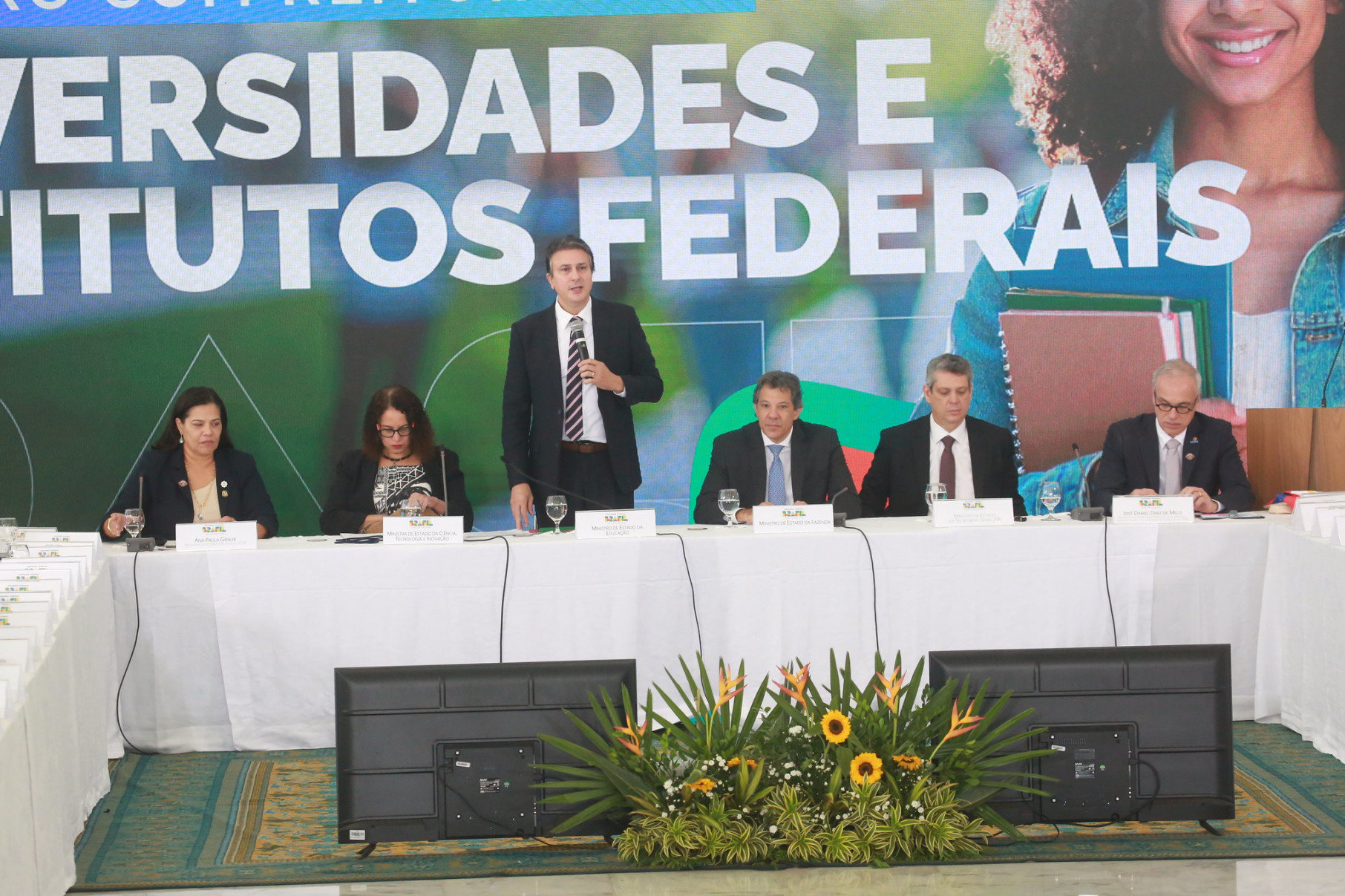 Reunião com Reitores das Universidades e Institutos Federais