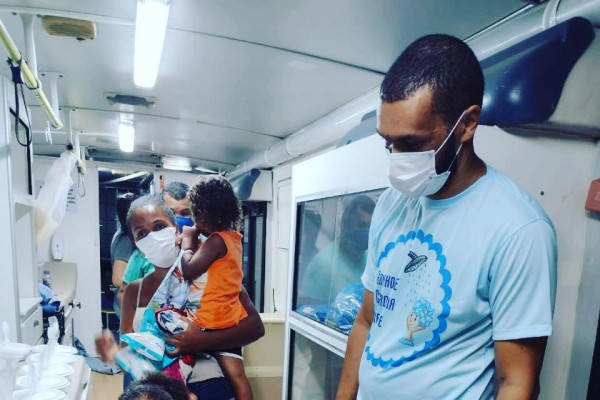 Projeto social Banho da Cidadania