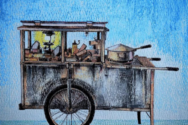 Obra da exposição hAMLET s.m.: