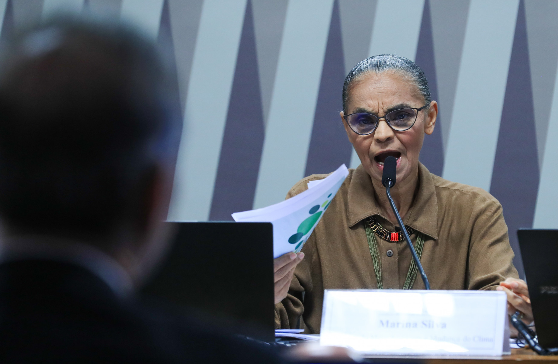 Ministra do Meio Ambiente e Mudança do Clima, Marina Silva
