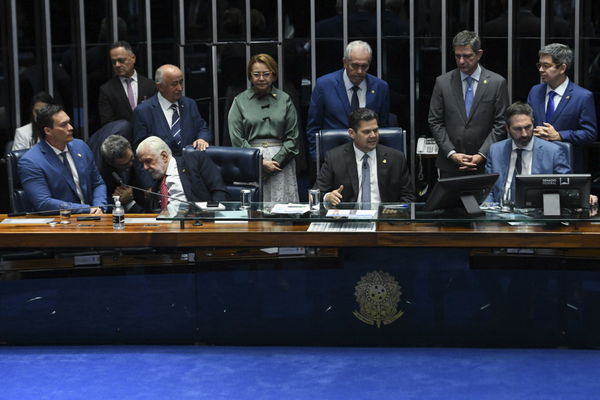 Plenário do Senado Federal durante sessão deliberativa ordinária (Jonas Pereira/Agência Senado) Plenário do Senado Federal durante sessão deliberativa ordinária/Jonas Pereira/Agência Senado