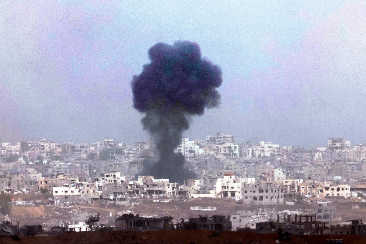Bombardeio na Faixa de Gaza ( AFP) Bombardeio na Faixa de Gaza / AFP