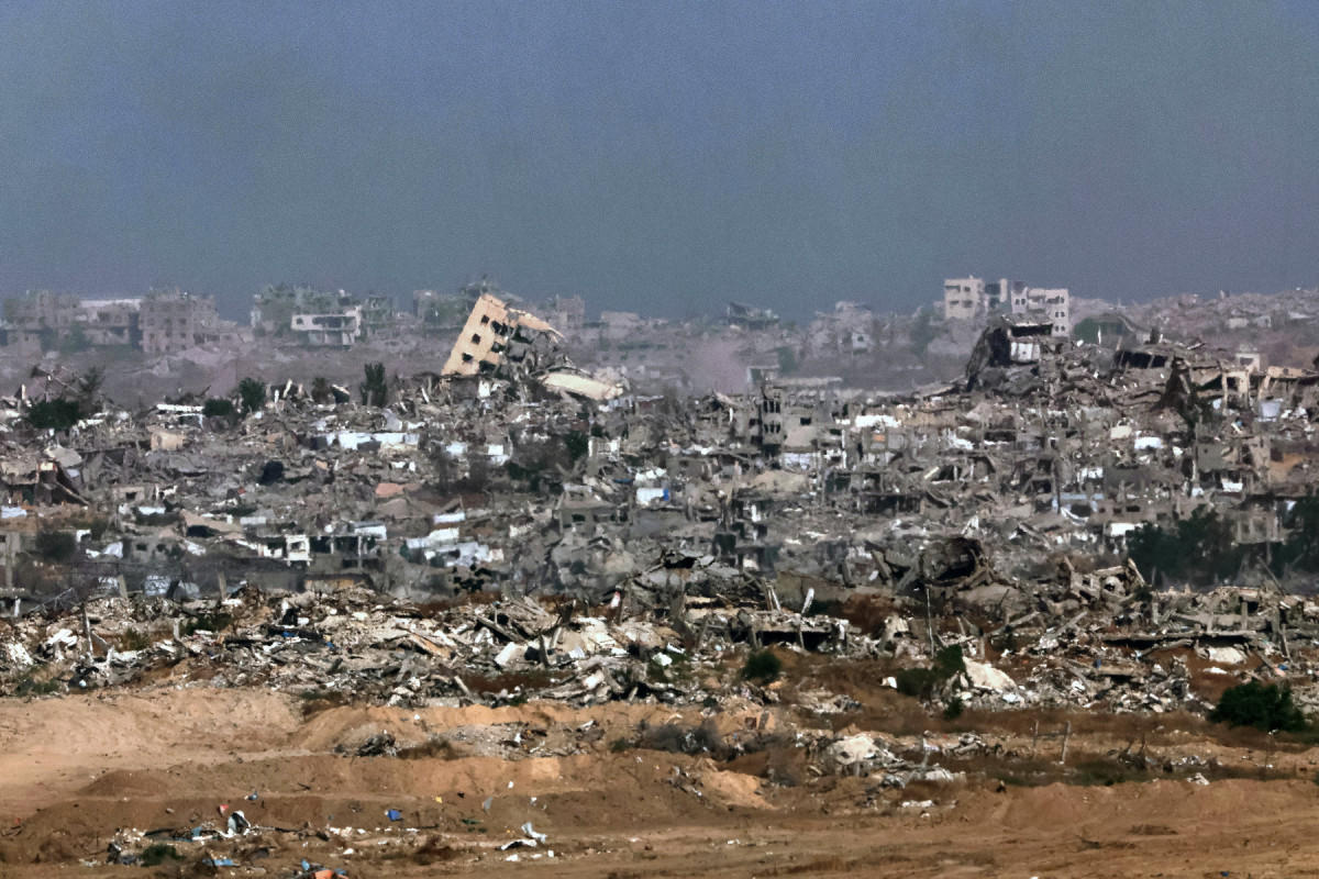 Bombardeio na Faixa de Gaza  