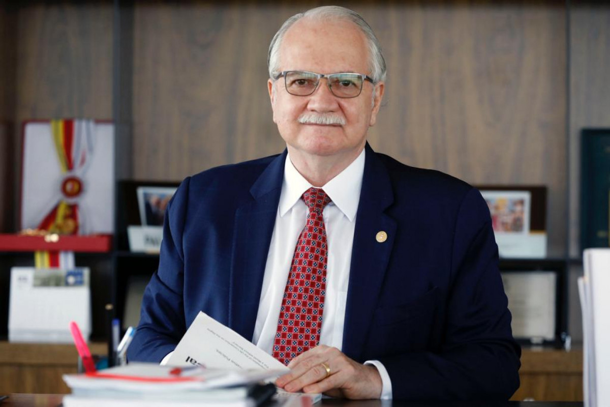 O ministro do Supremo Tribunal Federal (STF) Edson Fachin será o homenageado da 23ª edição do congresso (Divulgação ) O ministro do Supremo Tribunal Federal (STF) Edson Fachin será o homenageado da 23ª edição do congresso/Divulgação