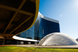 Fachada do pr&eacute;dio do TSE
