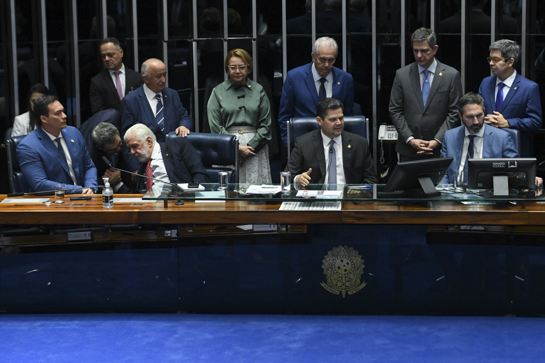 Plenário do Senado Federal durante sessão deliberativa ordinária