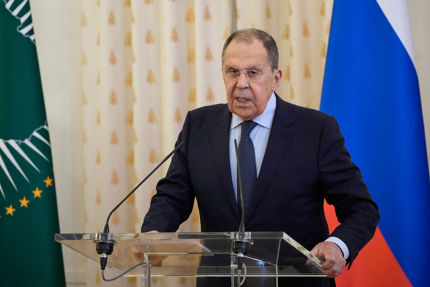 
Ministro das Relações Exteriores da Rússia, Sergei Lavrov