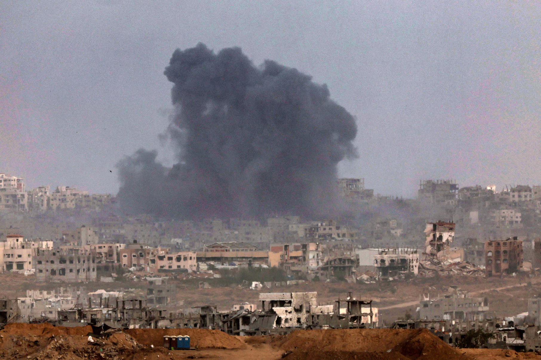 Bombardeio na Faixa de Gaza  