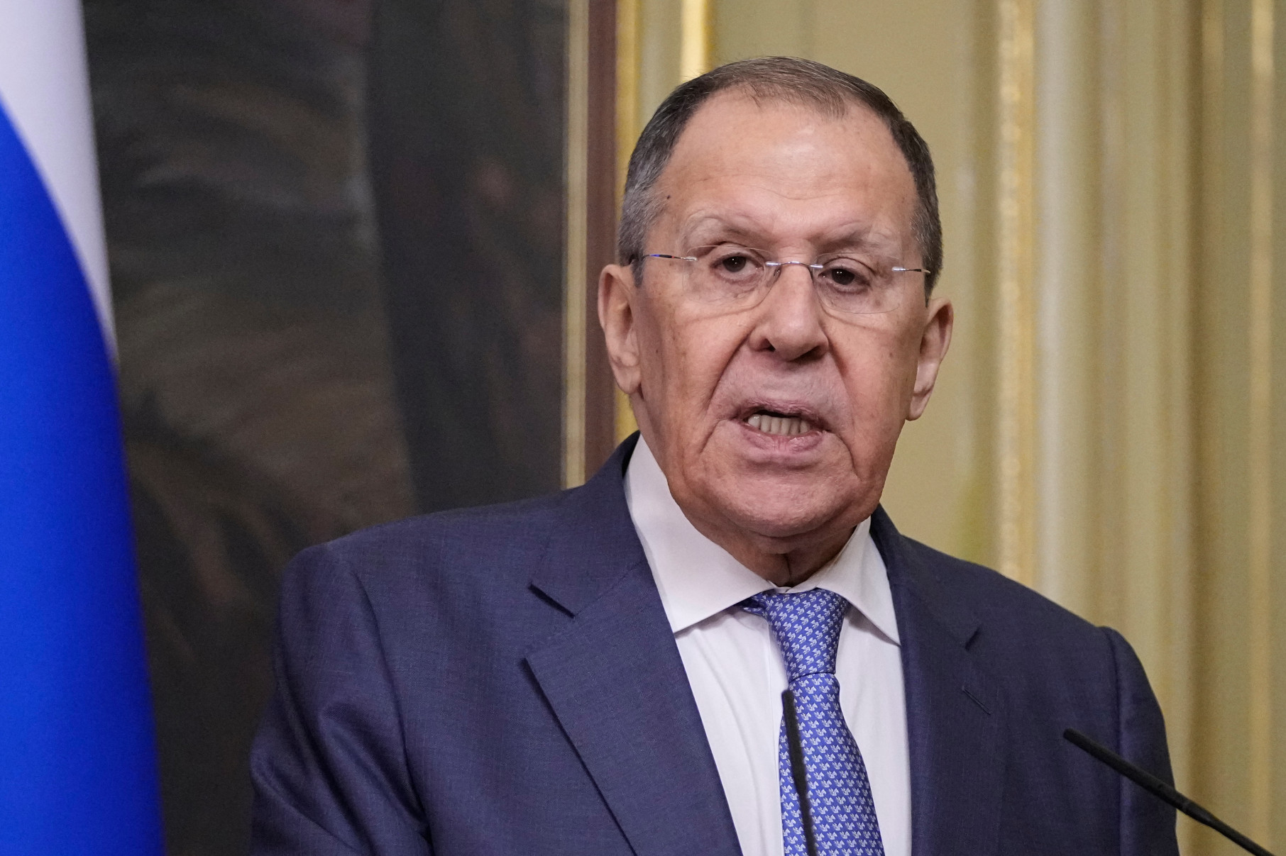 
Ministro das Relações Exteriores da Rússia, Sergei Lavrov
