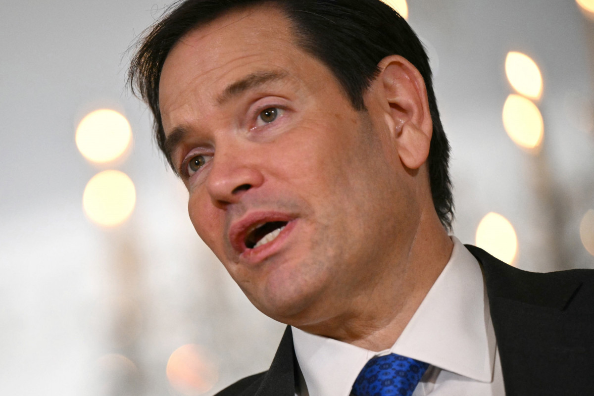 Secretário de Estado dos EUA, Marco Rubio (Foto: Drew ANGERER / AFP) Secretário de Estado dos EUA, Marco Rubio/Foto: Drew ANGERER / AFP