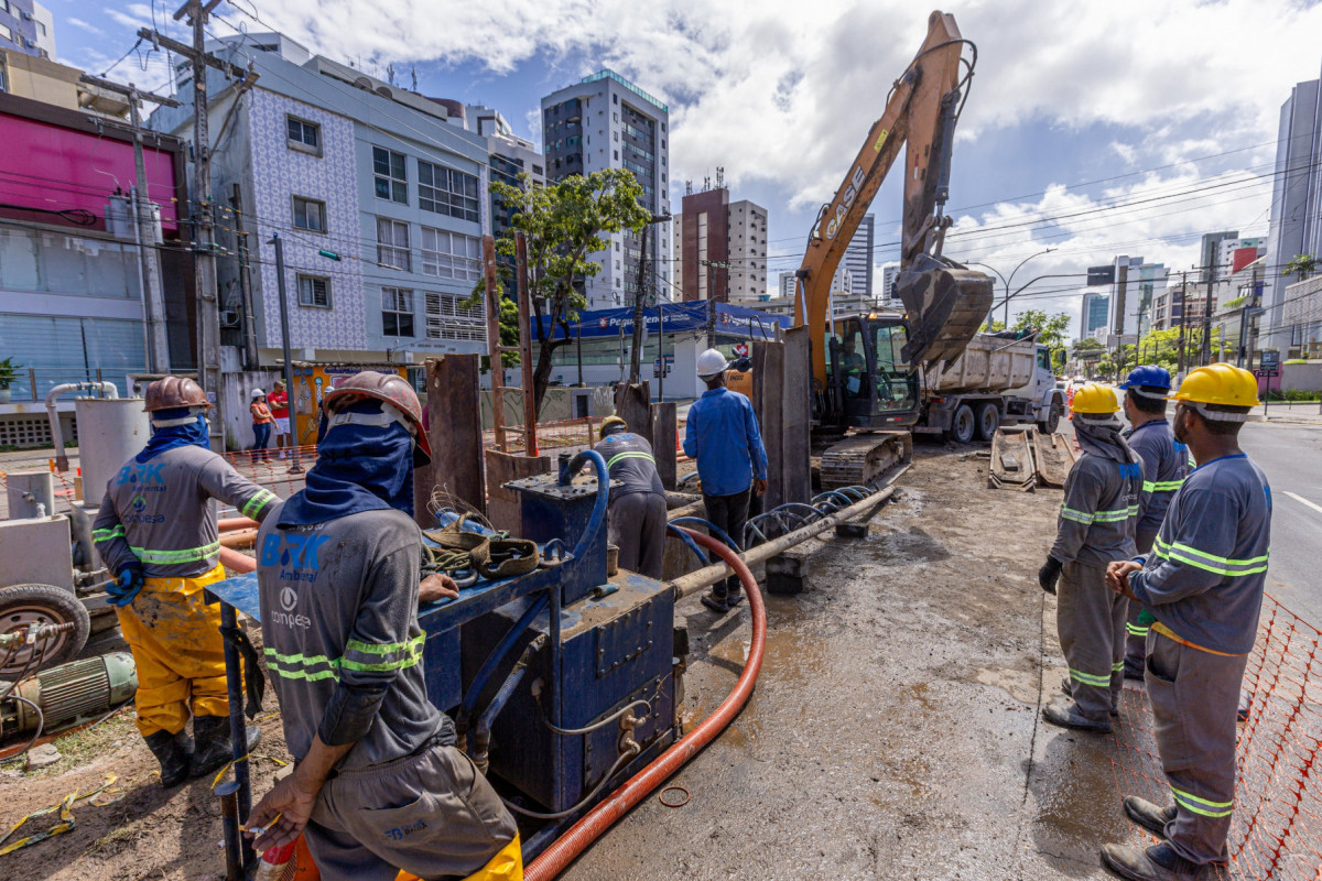 Obra deverá seguir até 15 de junho.