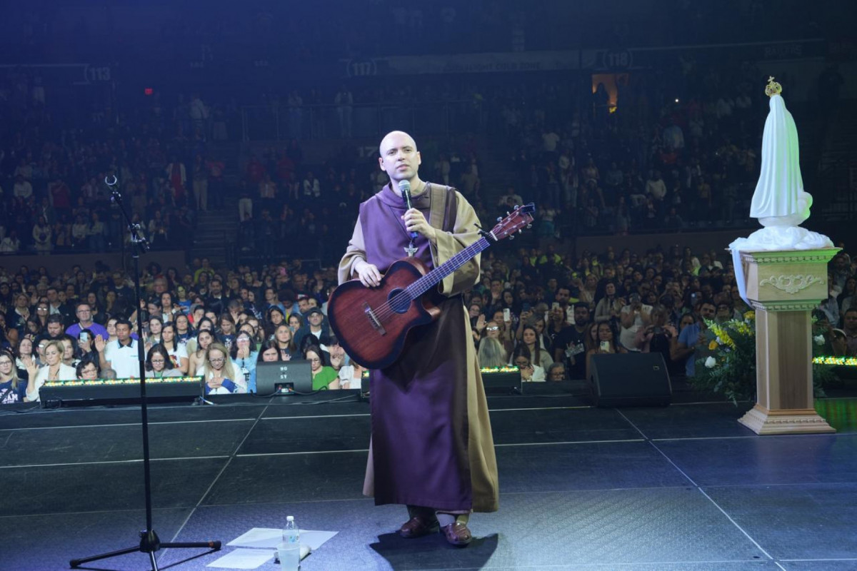 Show de Frei Gilson nos Estados Unidos.