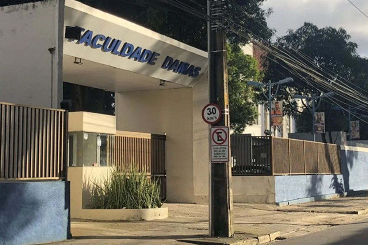 Fachada da Faculdade Damas (Divulgação) Fachada da Faculdade Damas/Divulgação