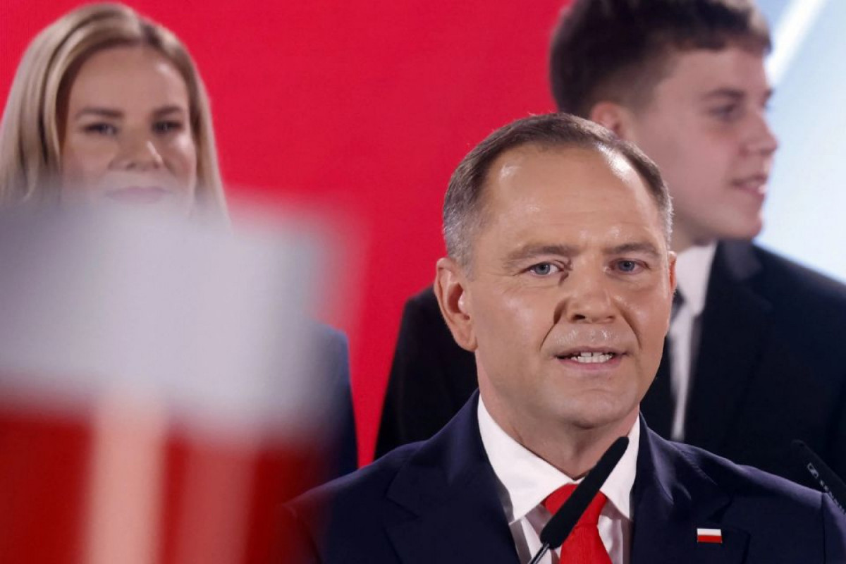 O candidato contou com apoio da extrema direita do país /Wojtek Radwanski/AFP