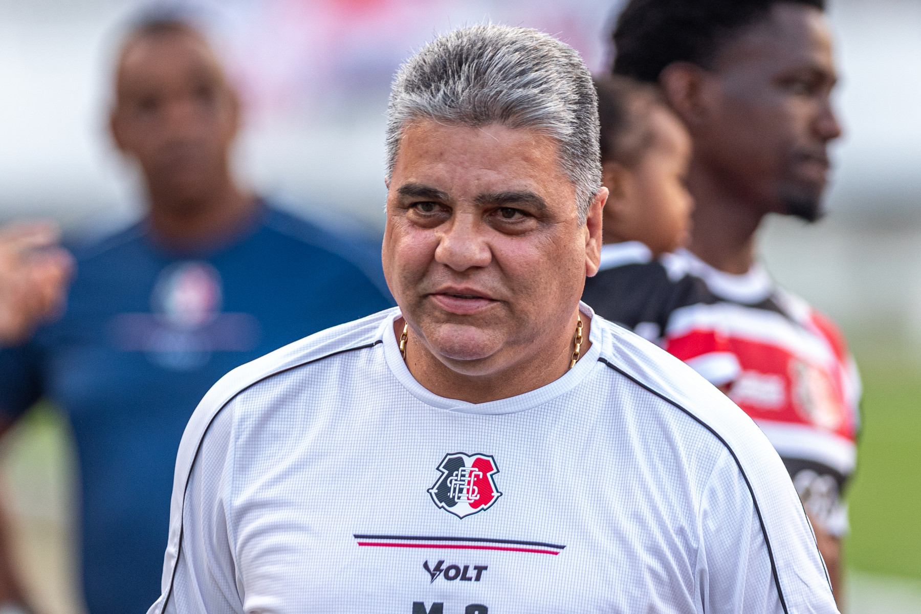 Recife, PE, 01/06/2025 - SANTA CRUZ X FERROVIARIO - Na tarde deste domingo(01), a equipe do Santa Cruz recebeu a equipe do Ferroviário pelo Campeonato Brasileiro da Serie D 2025 no estádio do Arruda. Técnico do Santa Cruz, Marcelo Cabo