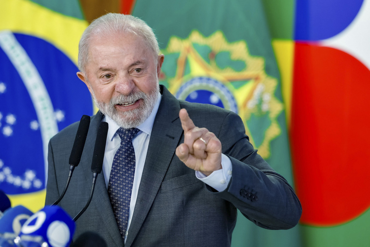 Presidente da República, Luiz Inácio Lula da Silva durante coletiva de imprensa (Foto: Ricardo Stuckert / PR) Presidente da República, Luiz Inácio Lula da Silva durante coletiva de imprensa/Foto: Ricardo Stuckert / PR