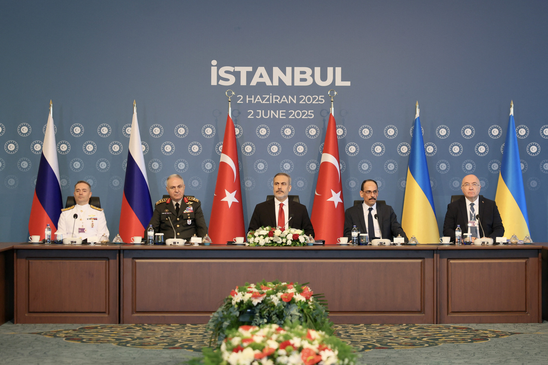 Conversações entre as delegações russas e ucranianas na Turquia 