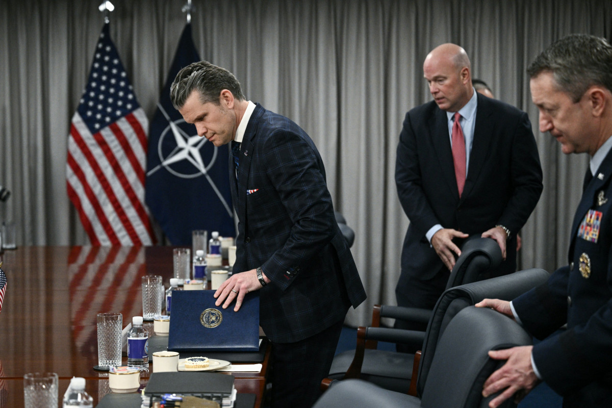 Embaixador dos EUA na OTAN, Matthew Whitaker
(Brendan SMIALOWSKI/AFP) Embaixador dos EUA na OTAN, Matthew Whitaker
/Brendan SMIALOWSKI/AFP