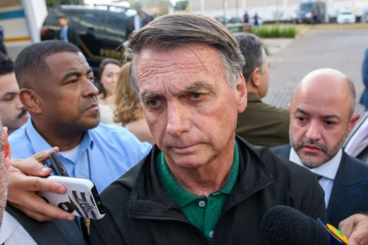 O ex-presidente da República Jair Bolsonaro (PL) prestou depoimento à Polícia Federal (PF) (KEBEC NOGUEIRA/METRÓPOLES @kebecfotografo)
O ex-presidente da República Jair Bolsonaro (PL) prestou depoimento à Polícia Federal (PF)/KEBEC NOGUEIRA/METRÓPOLES @kebecfotografo