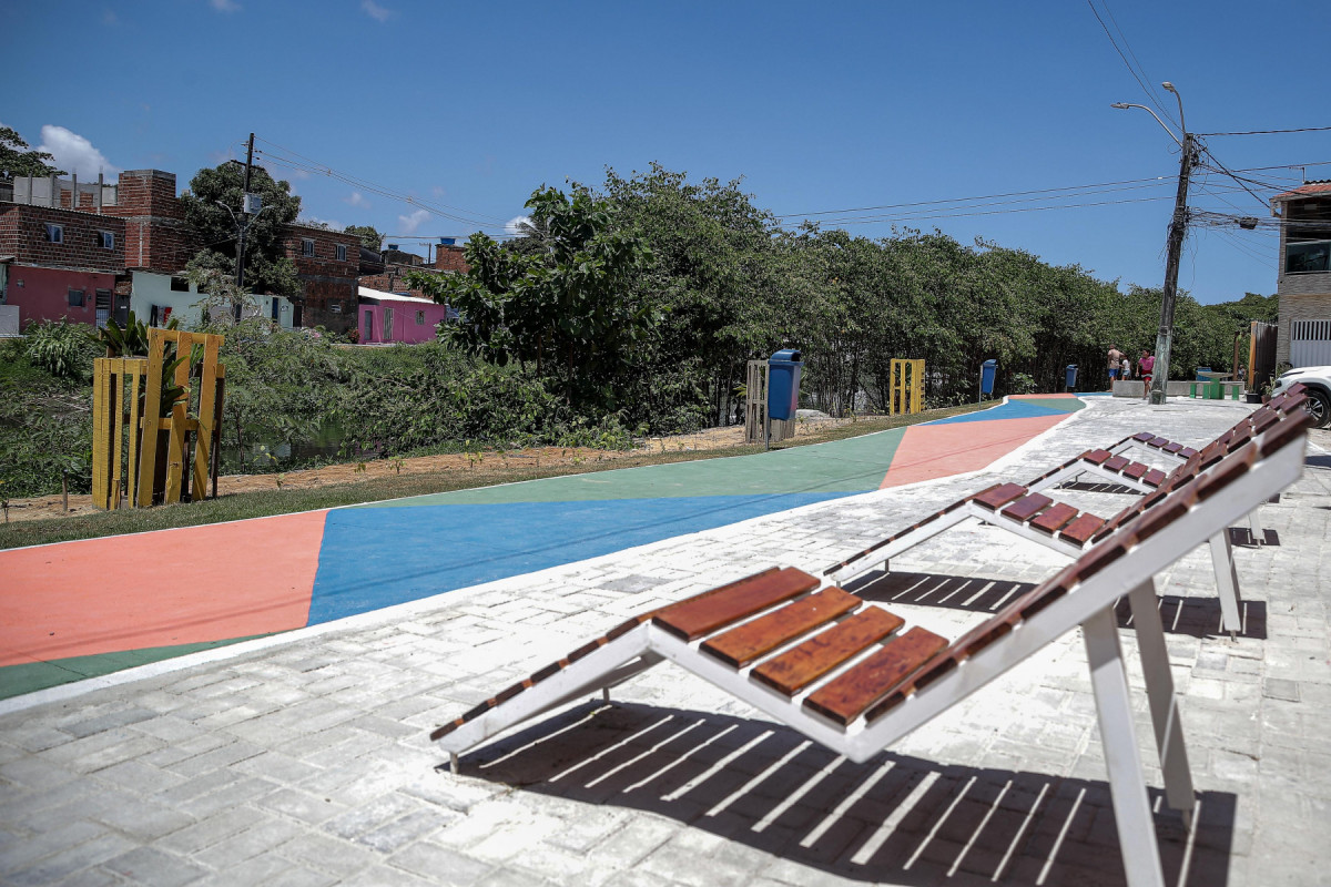 Parque alagável no Recife