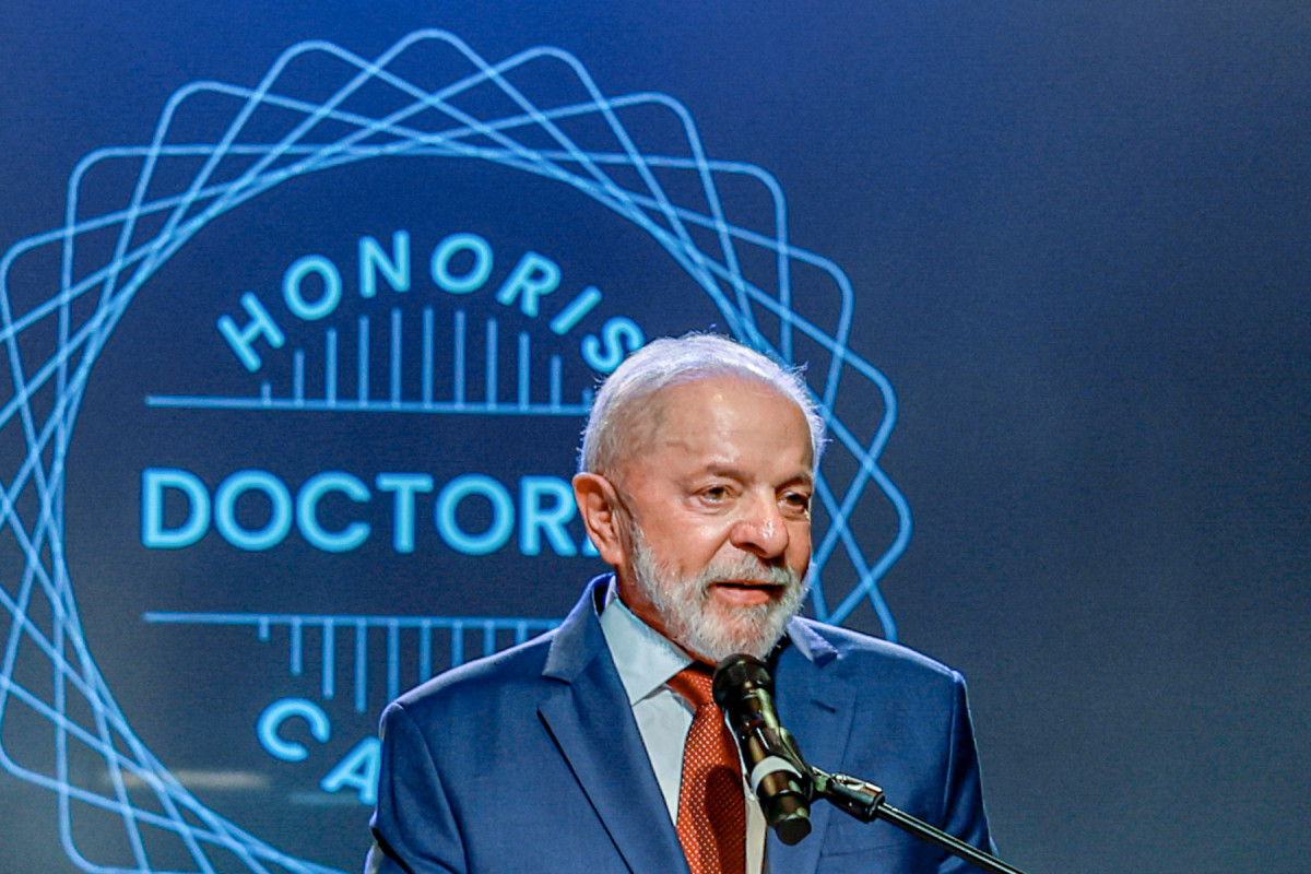 06.06.2025 - Presidente da República, Luiz Inácio Lula da Silva, durante a cerimônia de outorga do título de Doutor Honoris Causa ao Presidente da República, na Universidade Paris 8. Paris - França.??Foto: Ricardo Stuckert / PR