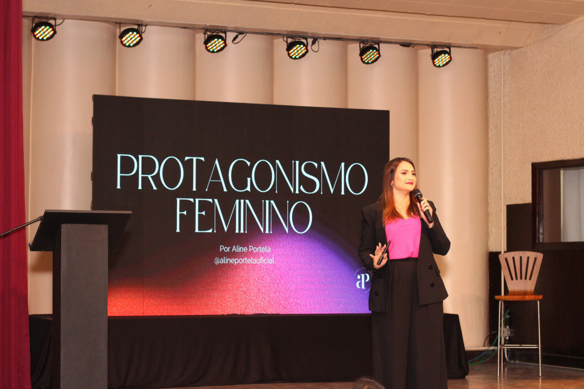 Aline Portela é mentora e empresária/DIVULGAÇÃO