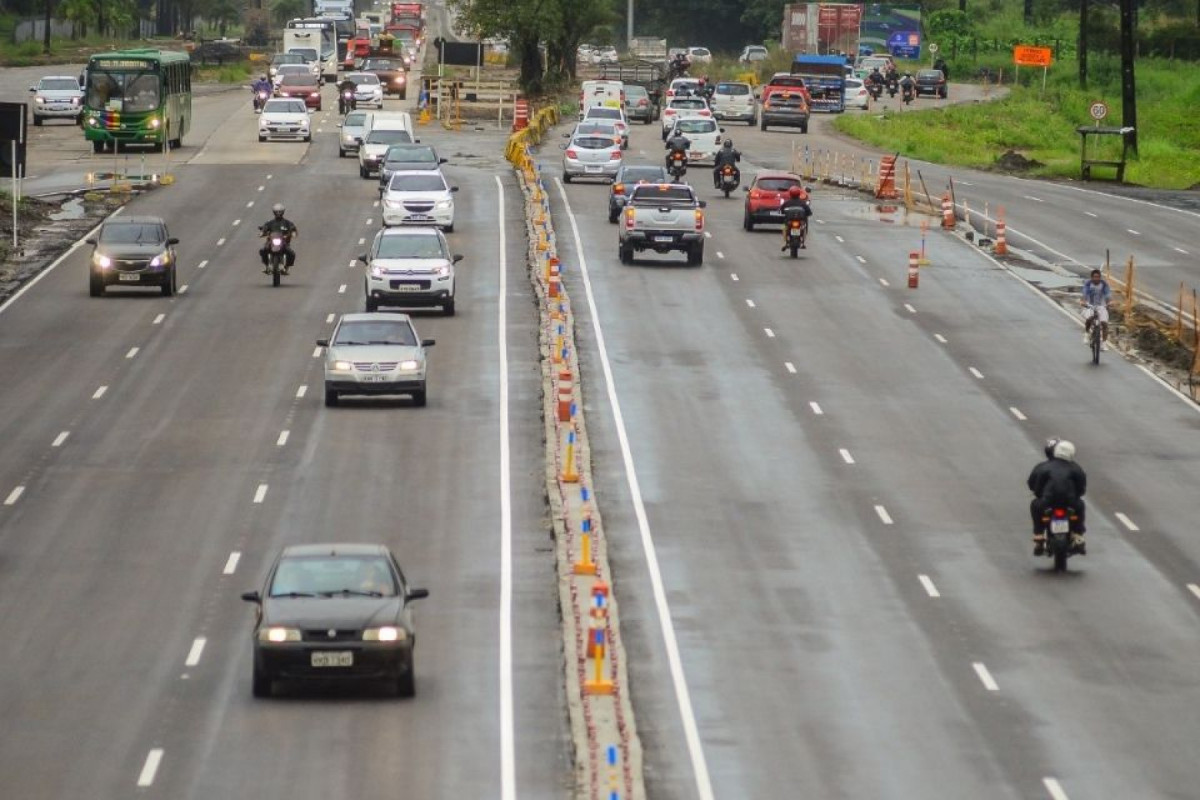 Ao todo, a duplicação da BR-232 que vai de São Caetano até Serra Talhada tem 264,9km de extensão. (Flávio Japa) Ao todo, a duplicação da BR-232 que vai de São Caetano até Serra Talhada tem 264,9km de extensão./Flávio Japa