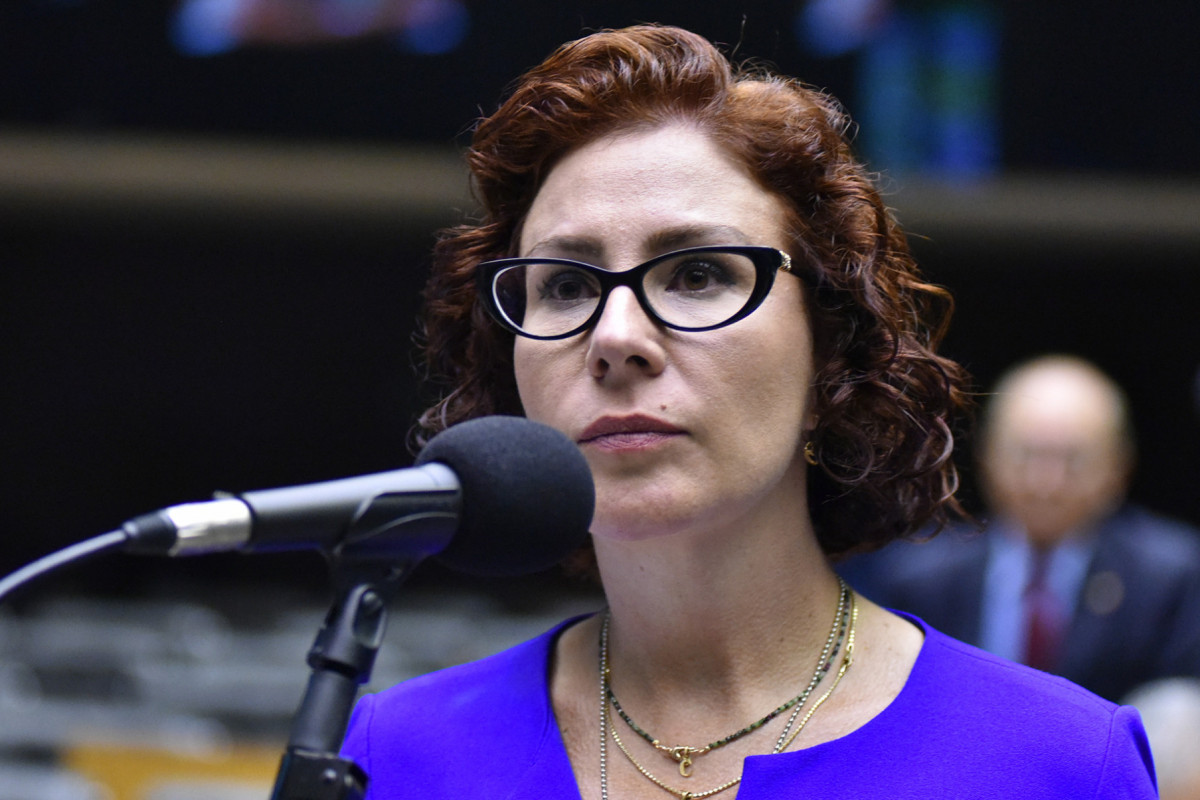 A deputada federal Carla Zambelli (PL-SP).