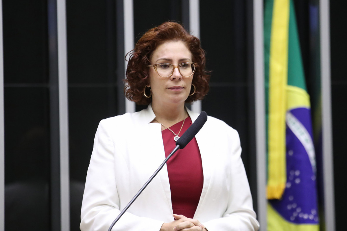 A deputada federal Carla Zambelli (PL-SP).