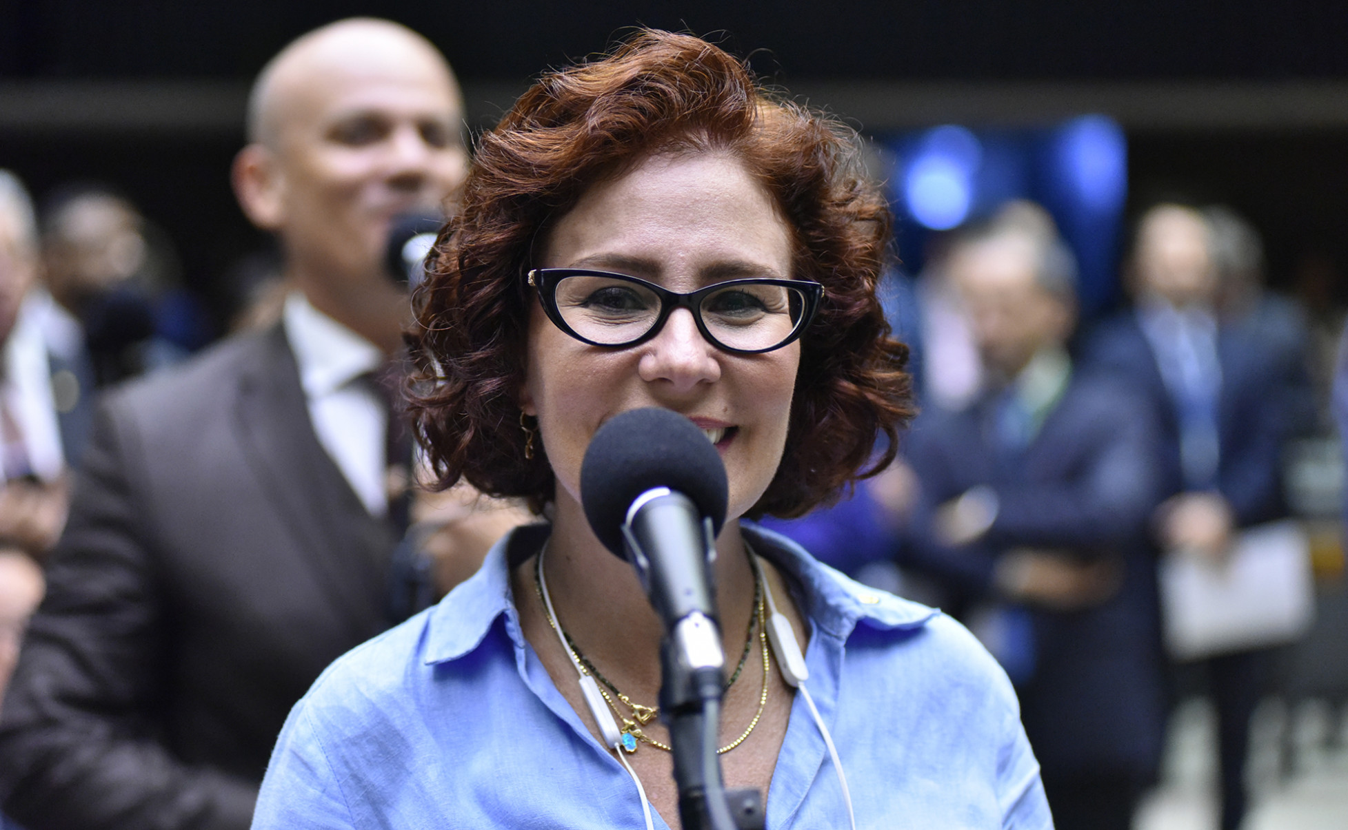 A deputada federal Carla Zambelli (PL-SP).