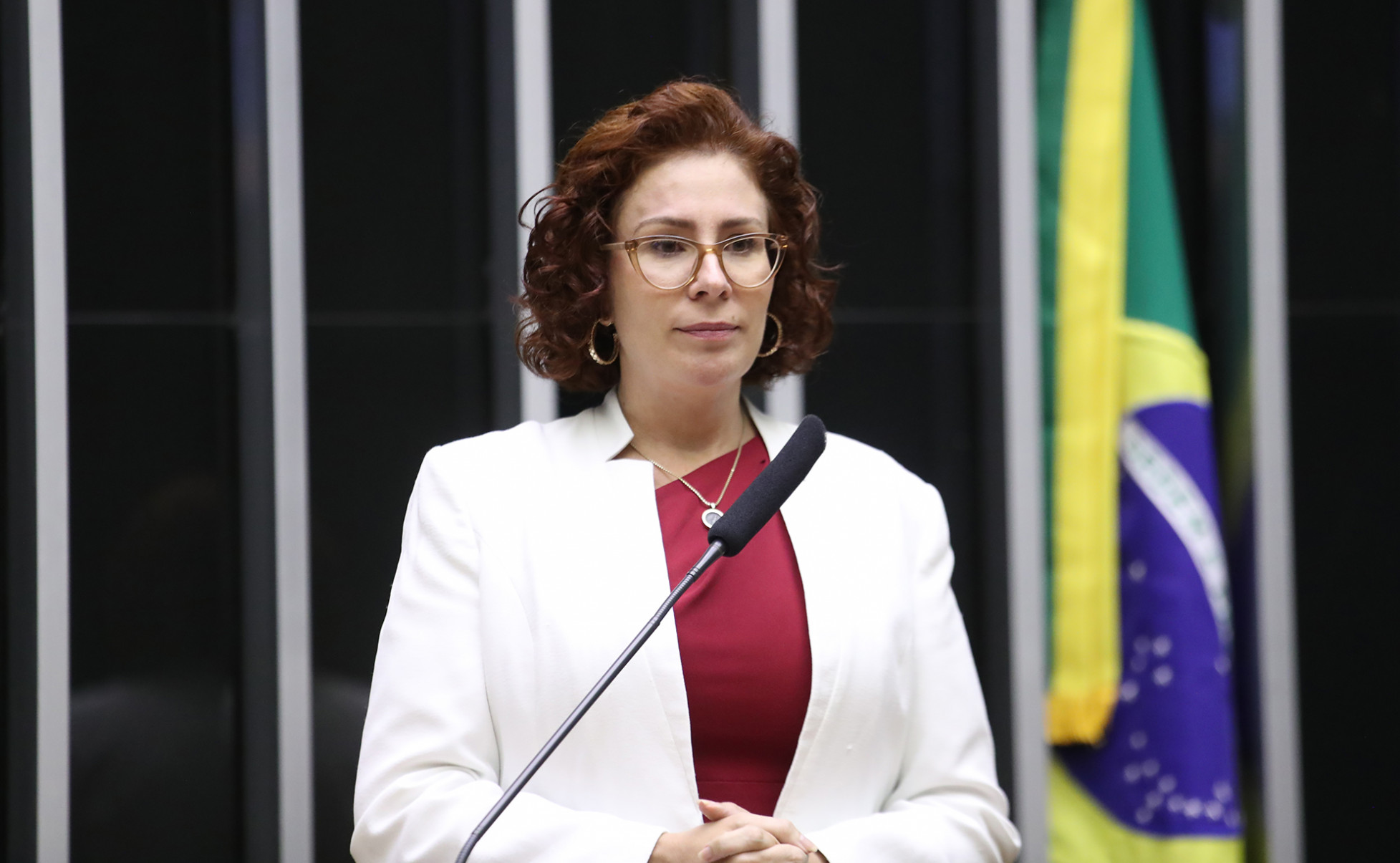 A deputada federal Carla Zambelli (PL-SP). (Zeca Ribeiro/Câmara dos Deputados)