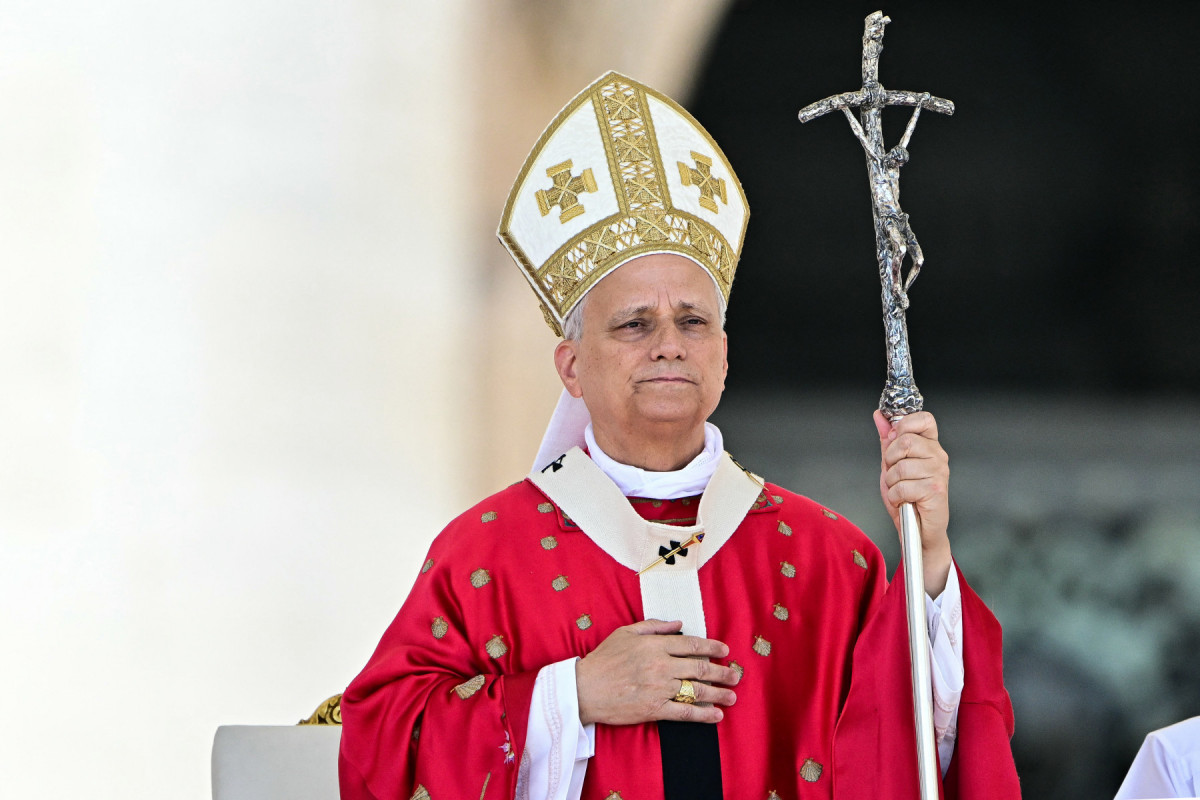 Papa Leão XIV na Praça de São Pedro