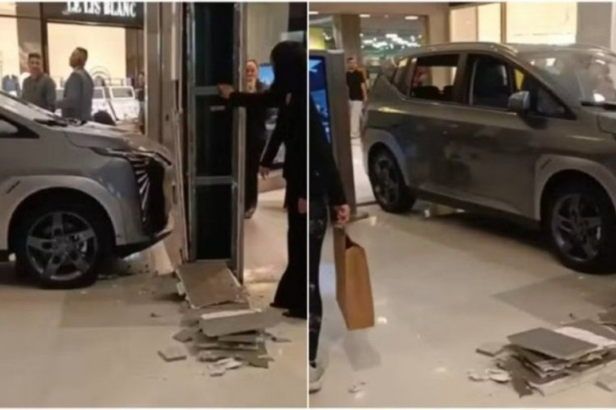 Criança entrou em carro elétrico de exposição e bate em loja dentro de shopping em São Paulo