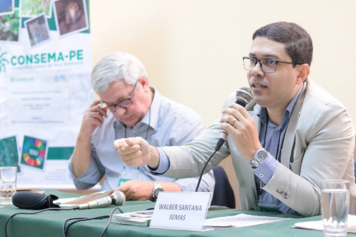 O secretário-executivo de Meio Ambiente e Sustentabilidade de Pernambuco, Walber Santana.