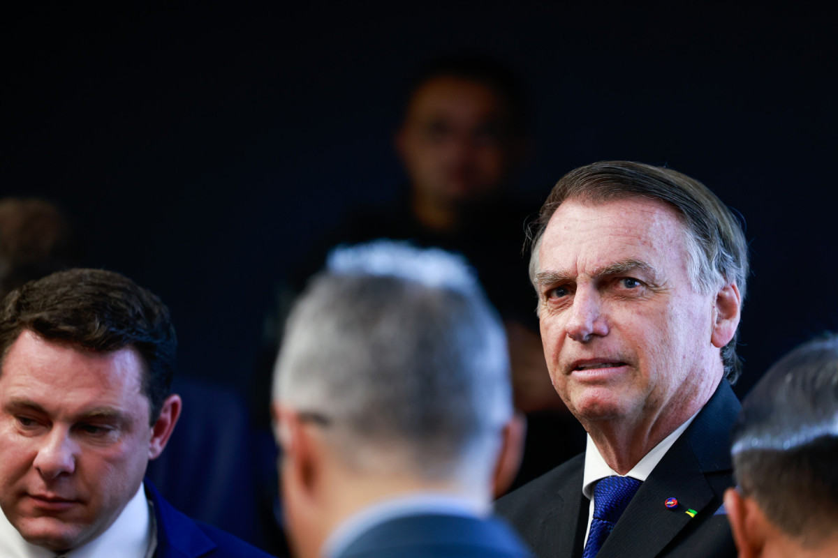 Interrogatórios dos réus da Ação Penal (AP) 2668. Jair Bolsonaro. (Foto: Fellipe Sampaio/STF) Interrogatórios dos réus da Ação Penal (AP) 2668. Jair Bolsonaro./Foto: Fellipe Sampaio/STF