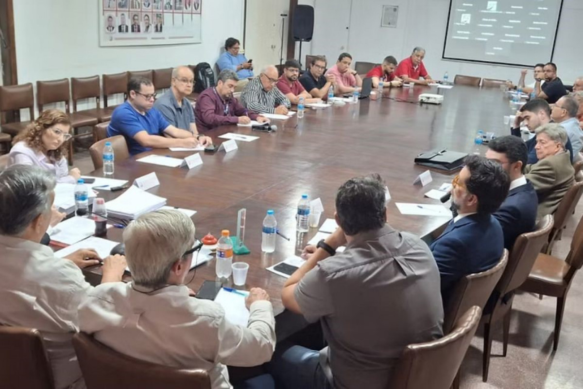 Presidente alvirrubro participou da reunião no Conselho Deliberativo (Divulgação / Conselho Deliberativo do Náutico)) Presidente alvirrubro participou da reunião no Conselho Deliberativo/Divulgação / Conselho Deliberativo do Náutico)