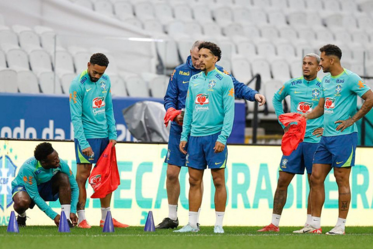 Ancelotti deve fazer três mudanças na Seleção Brasileira para a partida (Rafael Ribeiro/ CBF) Ancelotti deve fazer três mudanças na Seleção Brasileira para a partida/Rafael Ribeiro/ CBF