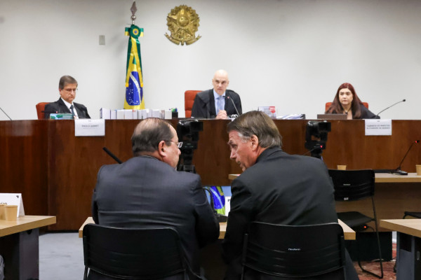Interrogatórios dos réus da Ação Penal (AP) 2668.
Jair Bolsonaro