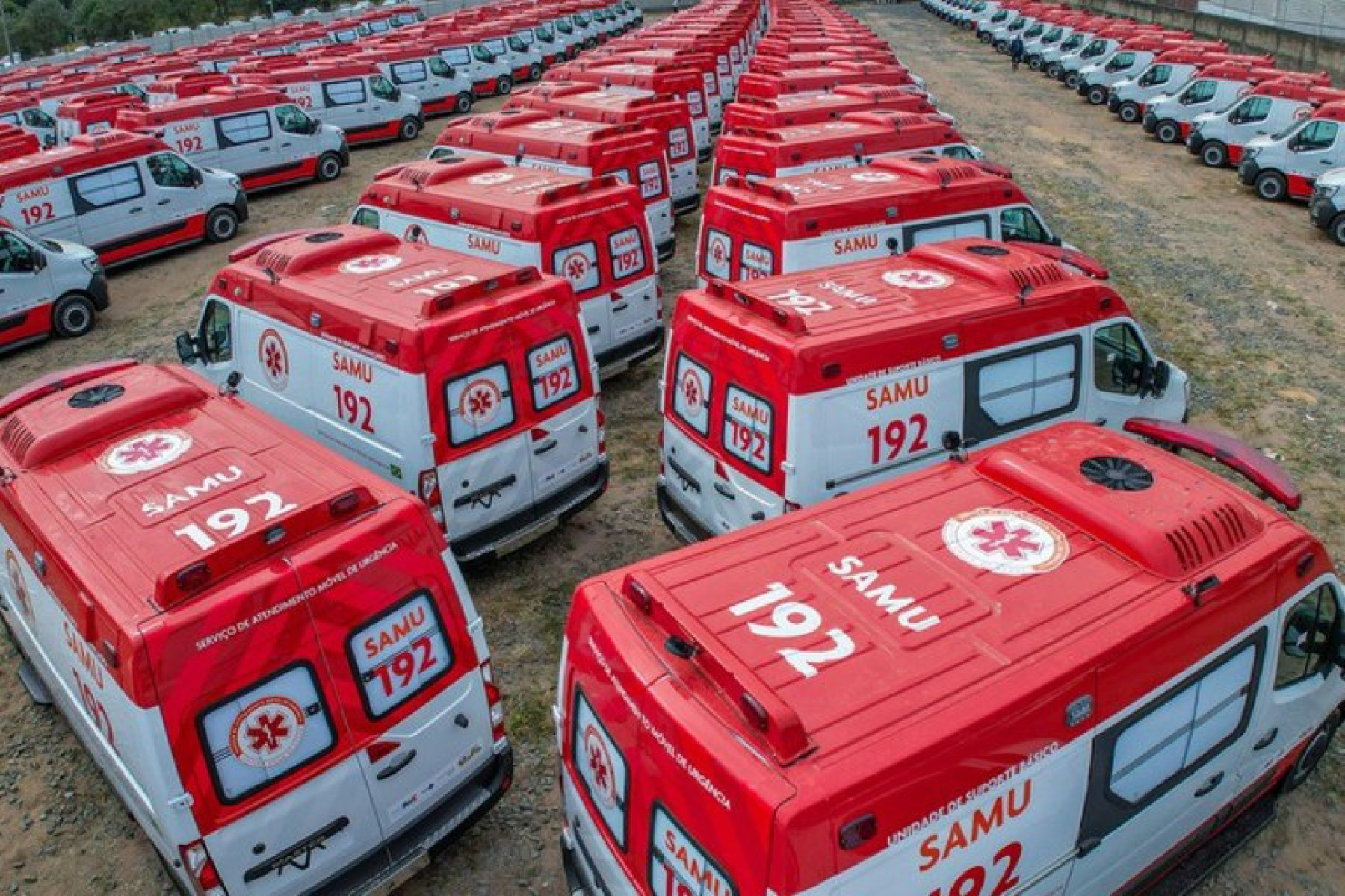 Novas ambulâncias do Serviço de Atendimento Móvel de Urgência (SAMU 192)