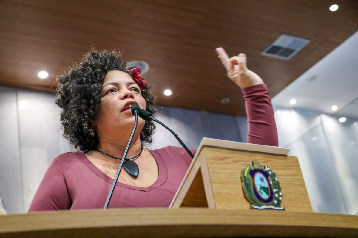Deputada estadual Dani Portela (PSOL)