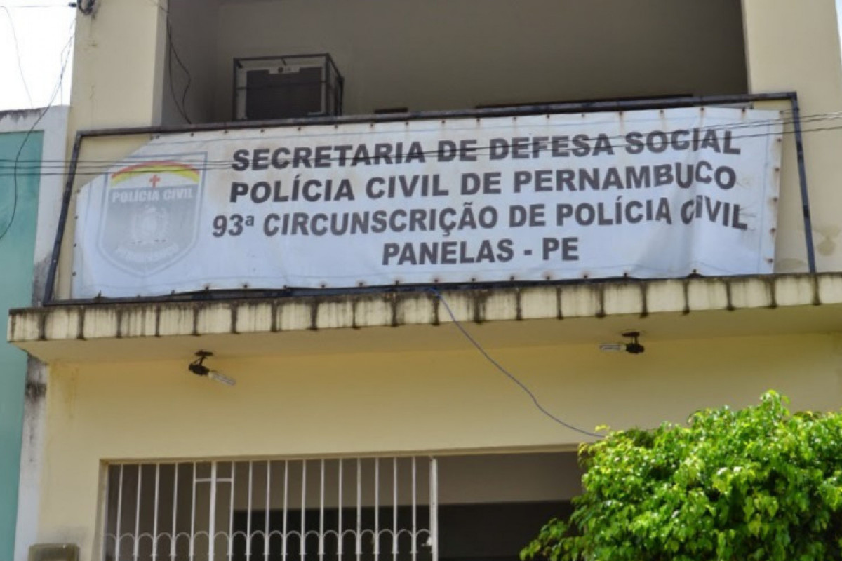 Delegacia da Policia Civil de Panelas (Reprodução) Delegacia da Policia Civil de Panelas/Reprodução