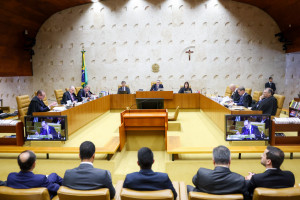 Sessão plenária do STF 