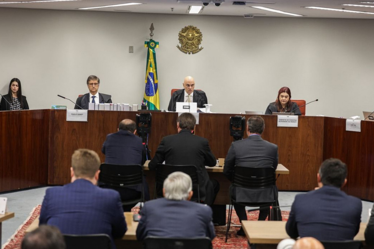 Depoimentos do Núcleo 1 da trama golpista no STF (Foto: Valter Campanato/Agência Brasil) Depoimentos do Núcleo 1 da trama golpista no STF/Foto: Valter Campanato/Agência Brasil