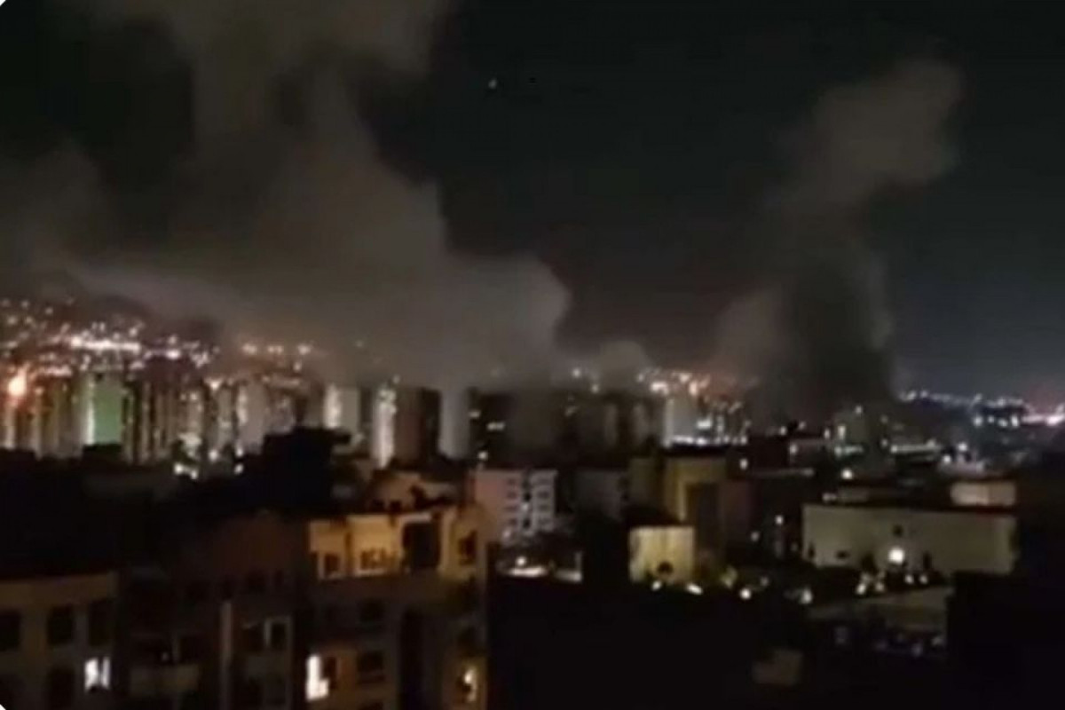 Ataques foram concentrados na região de Teerã (Reprodução/X) Ataques foram concentrados na região de Teerã/Reprodução/X