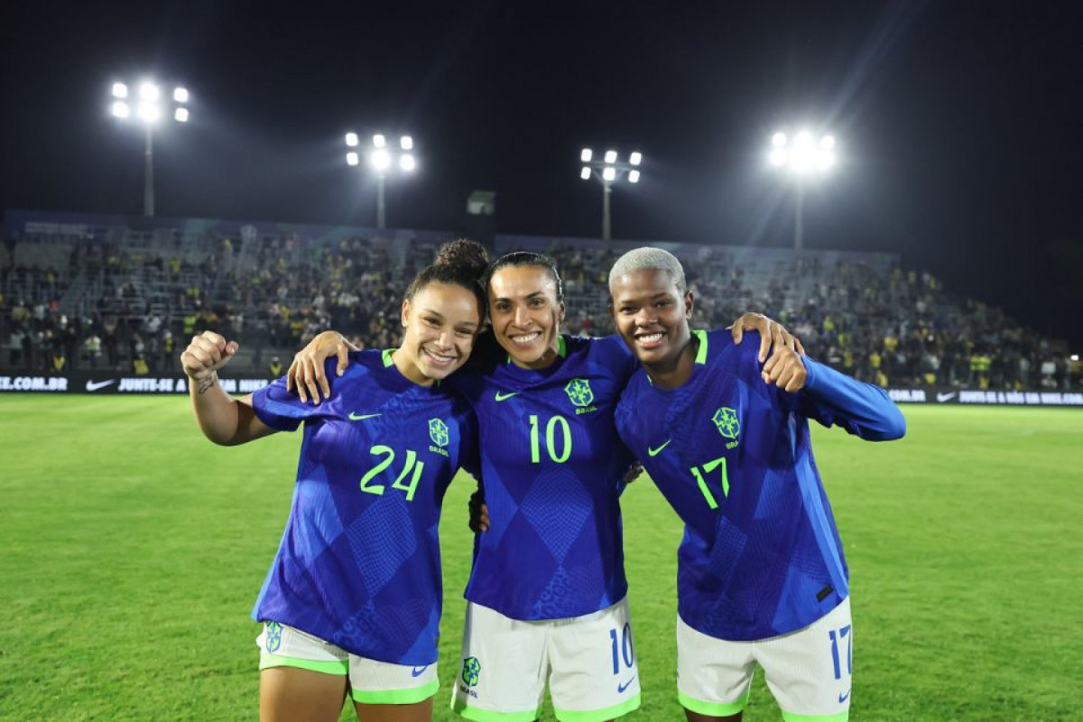 Seleção Brasileira Feminina (Lívia Villas Boas / CBF) Seleção Brasileira Feminina/Lívia Villas Boas / CBF