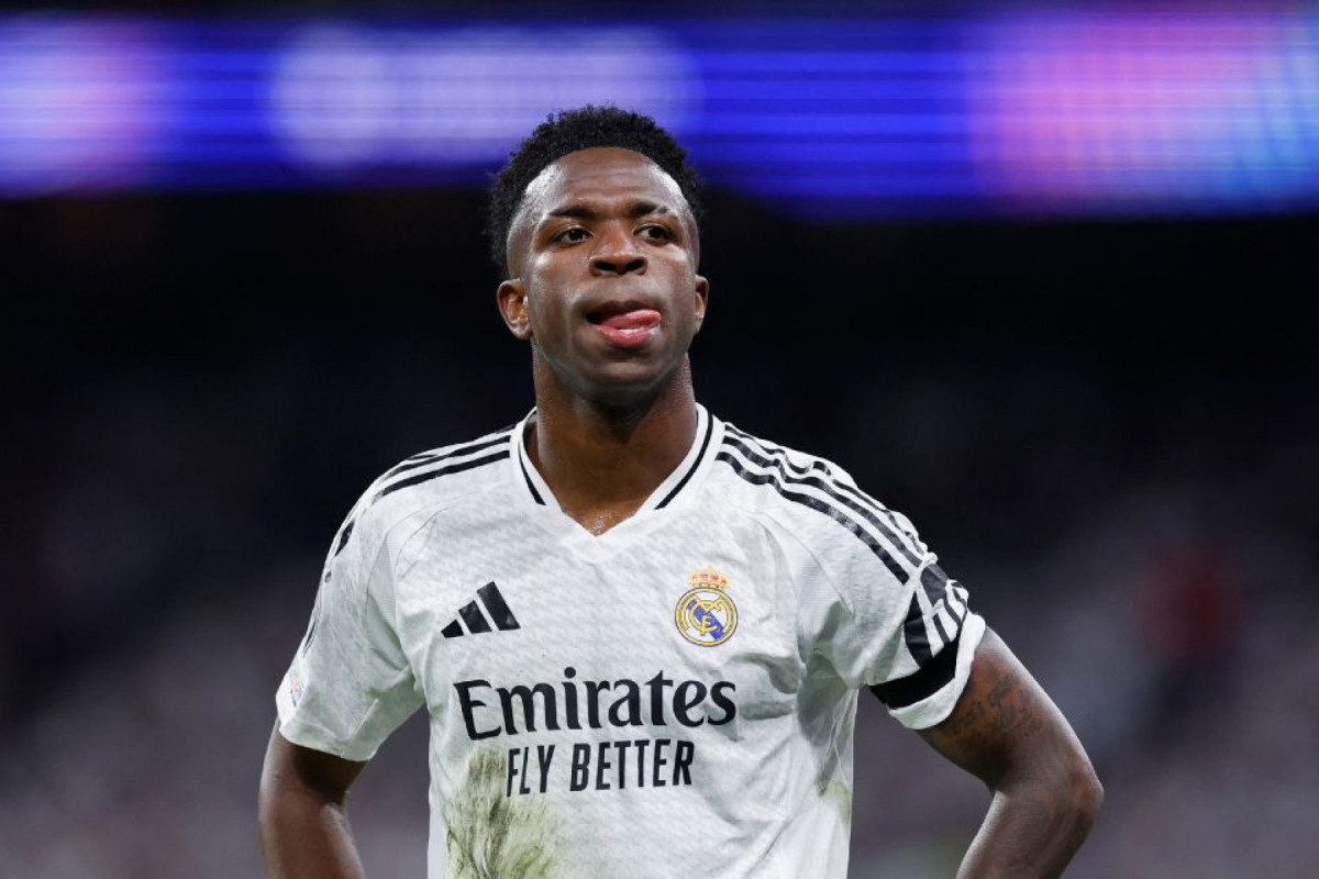 Vini Jr. durante partida do Real Madrid ( OSCAR DEL POZO / AFP) Vini Jr. durante partida do Real Madrid/ OSCAR DEL POZO / AFP