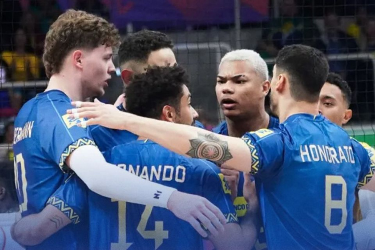 Seleção Masculina de Volei (Maurício Val/FV e Imagem/CBV) Seleção Masculina de Volei/Maurício Val/FV e Imagem/CBV
