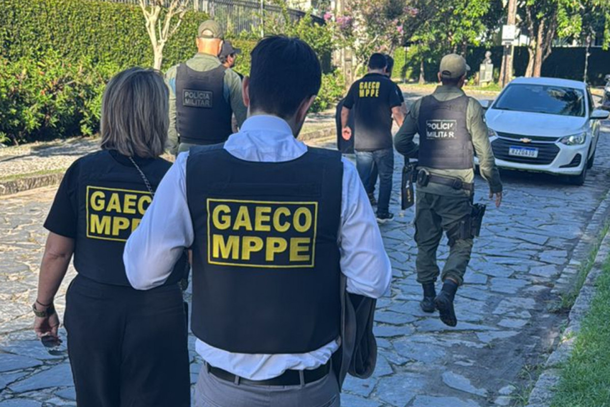 Foram executados quatro mandados de busca e apreensão no Recife, Buíque e Maceió (DIVULGAÇÃO/MPPE) Foram executados quatro mandados de busca e apreensão no Recife, Buíque e Maceió/DIVULGAÇÃO/MPPE